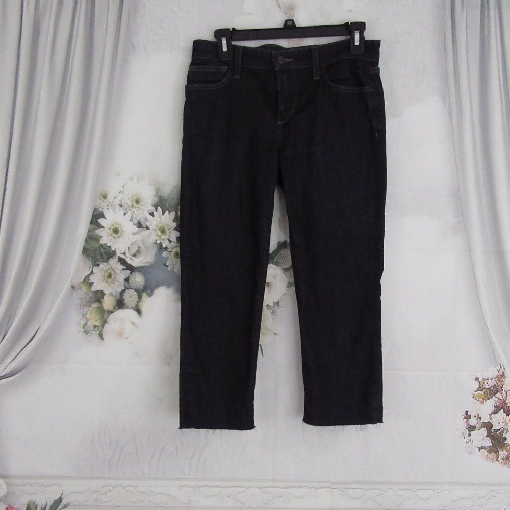 Joes Jeans Dark Blue Cut Off Capri Jeans Size 28
